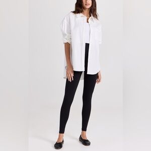 Spanx Look At Me Now Black Seamless Leggings Size: 1X